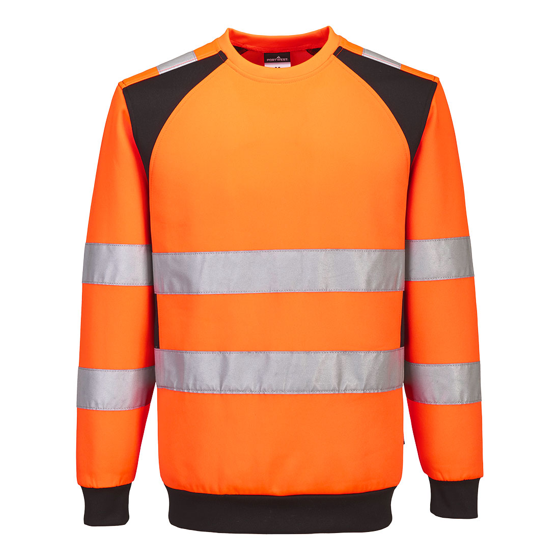 WX2 Eco Hi-Vis Sweatshirt - Orange/Svart