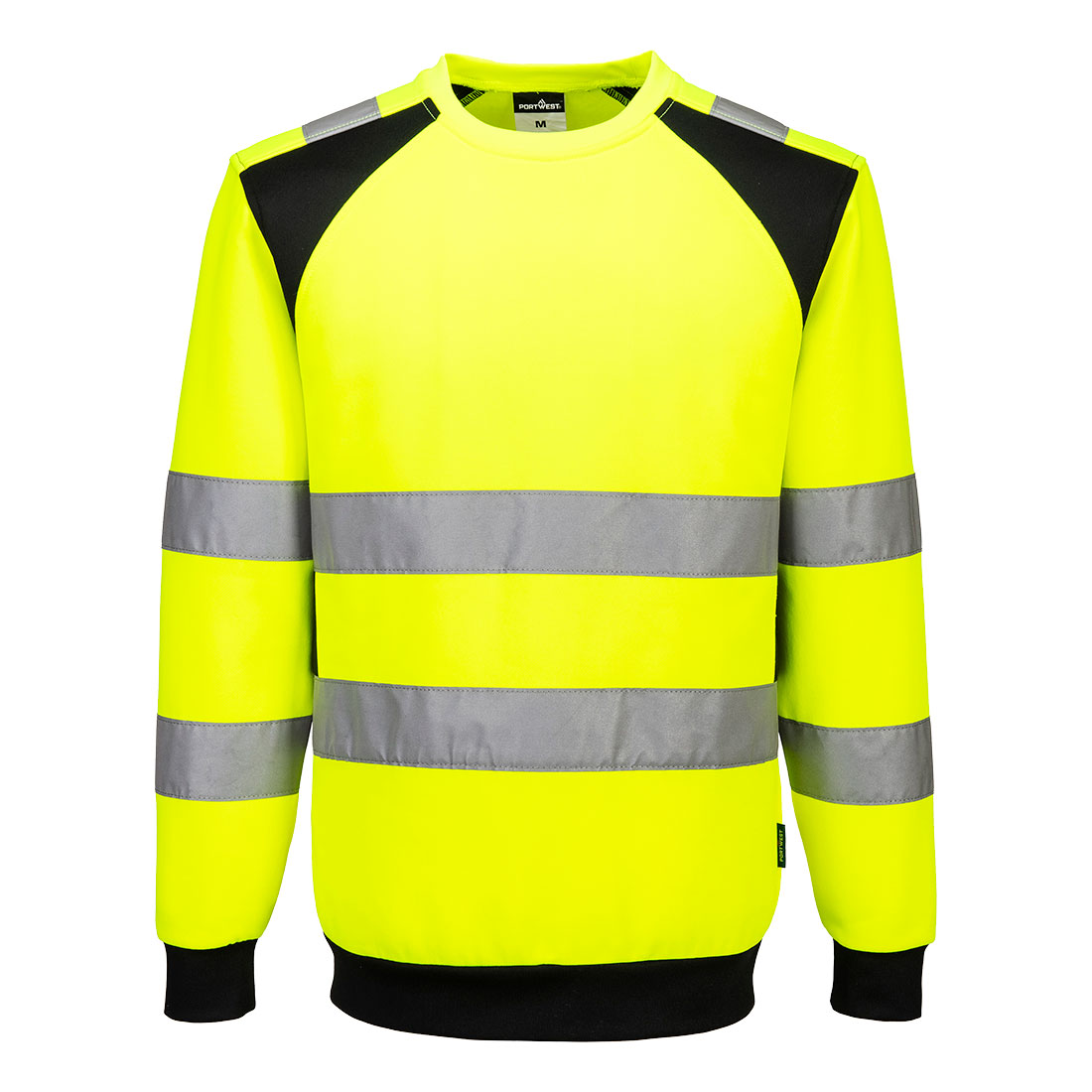 WX2 Eco Hi-Vis Sweatshirt - Gul/Svart
