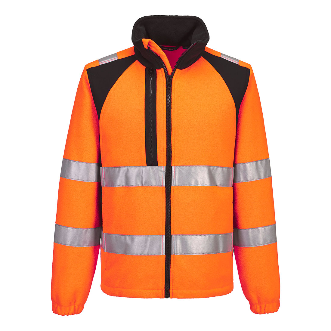 WX2 Eco Hi-Vis Fleece - Orange/Svart