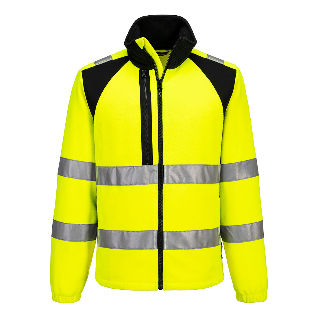 WX2 Eco Hi-Vis Fleece - Gul/Svart