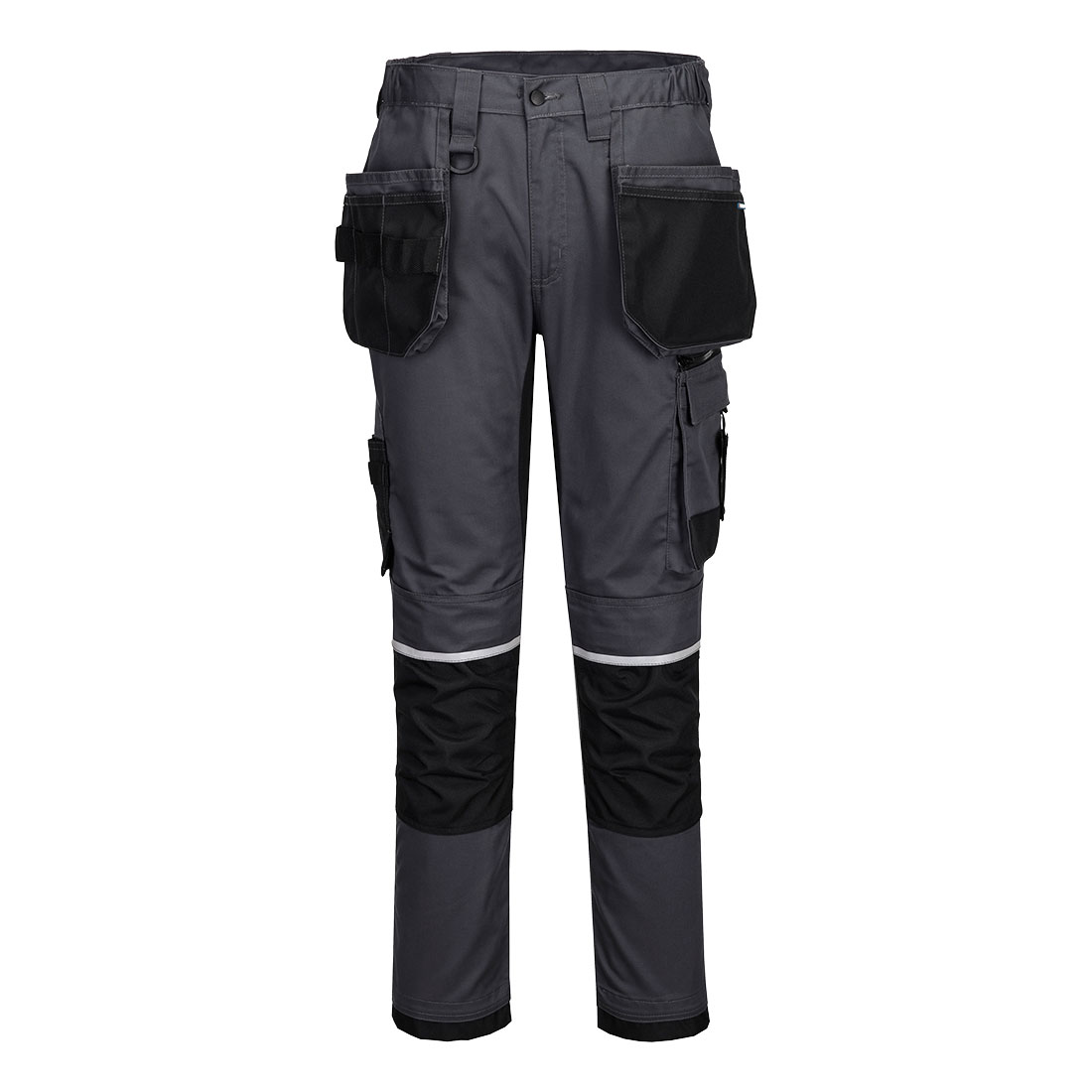 WX2 Eco Hantverksbyxa Stretch - metall grå kort