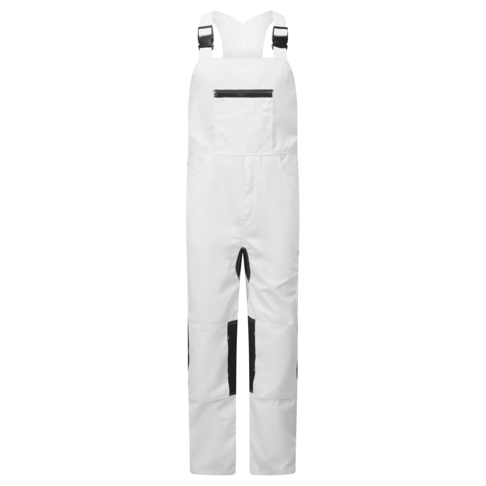 WX2 Eco Stretch Hängselbyxa - Vit
