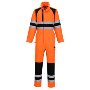 WX2 Eco Hi-Vis Overall - Orange/Svart