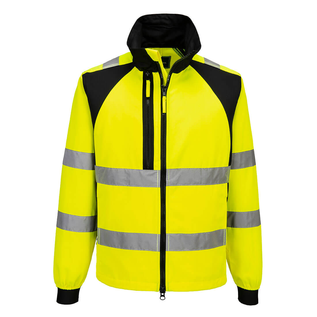 WX2 Eco Hi-Vis Arbetsjacka Klass 3 - Gul/Svart