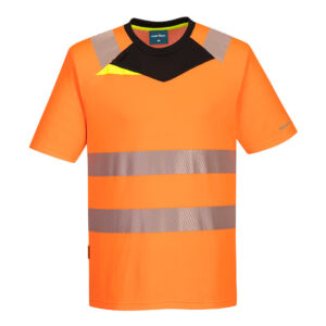 DX4 Hi-Vis T-shirt - Orange/Svart