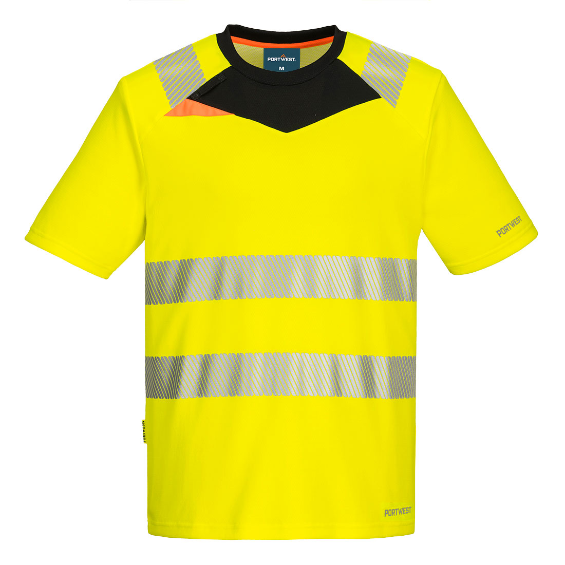 DX4 Hi-Vis T-shirt - Gul/Svart