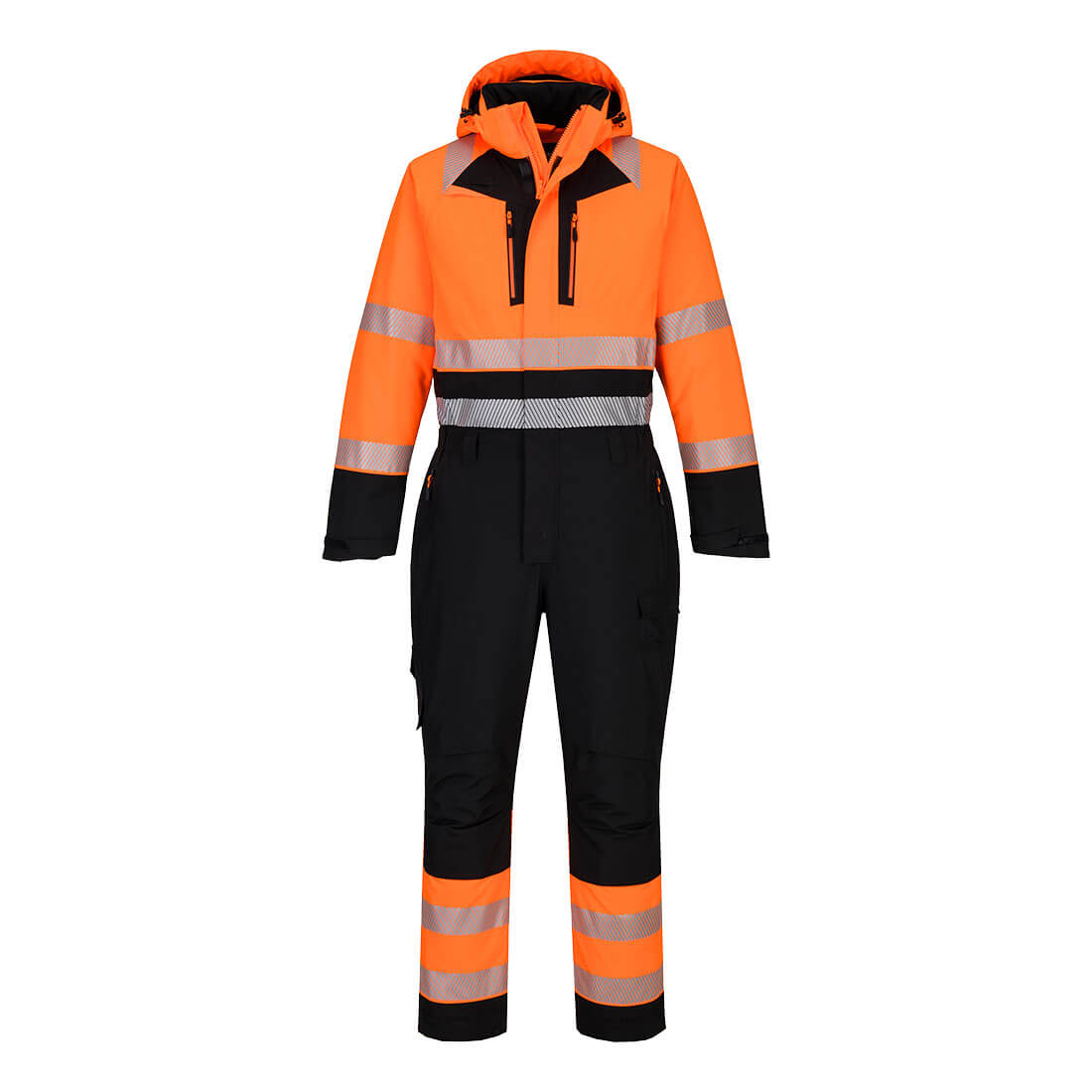 PW3 Hi-Vis Vinteroverall - Orange/Svart