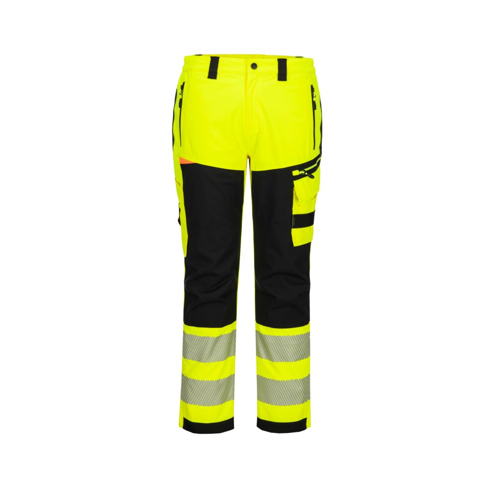 DX4 Hi-Vis Skalbyxor - Gul/Svart