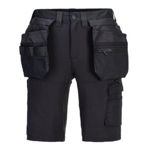 DX4 Hantverksshorts 4-vägsstretch - Svart