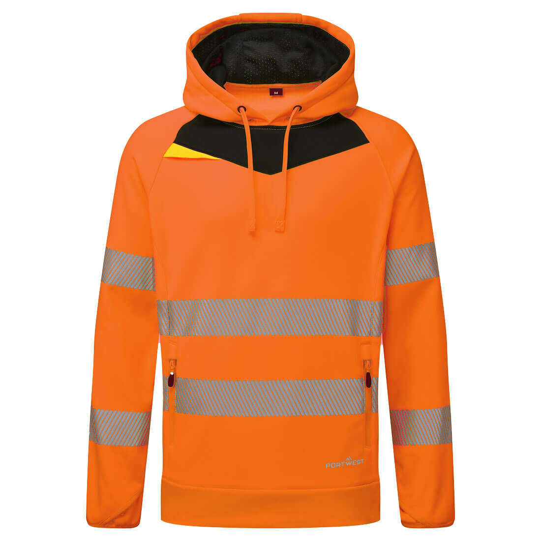 DX4 Hi-Vis Hoodie - Orange/Svart