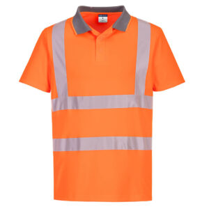 Eco Hi-Vis S/S Piké (6 pack) - Orange