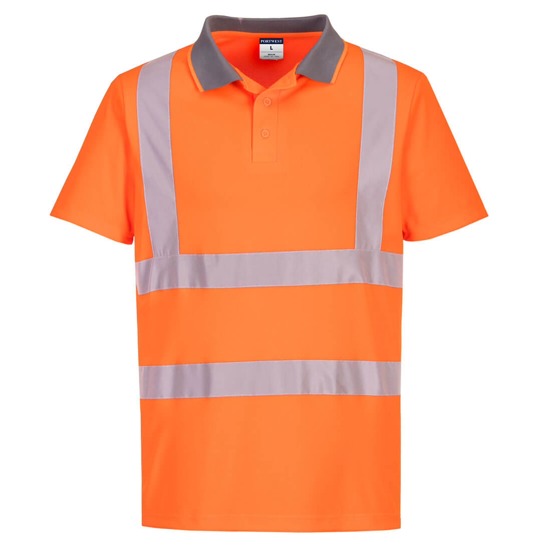 Eco Hi-Vis S/S Piké (6 pack) - Orange