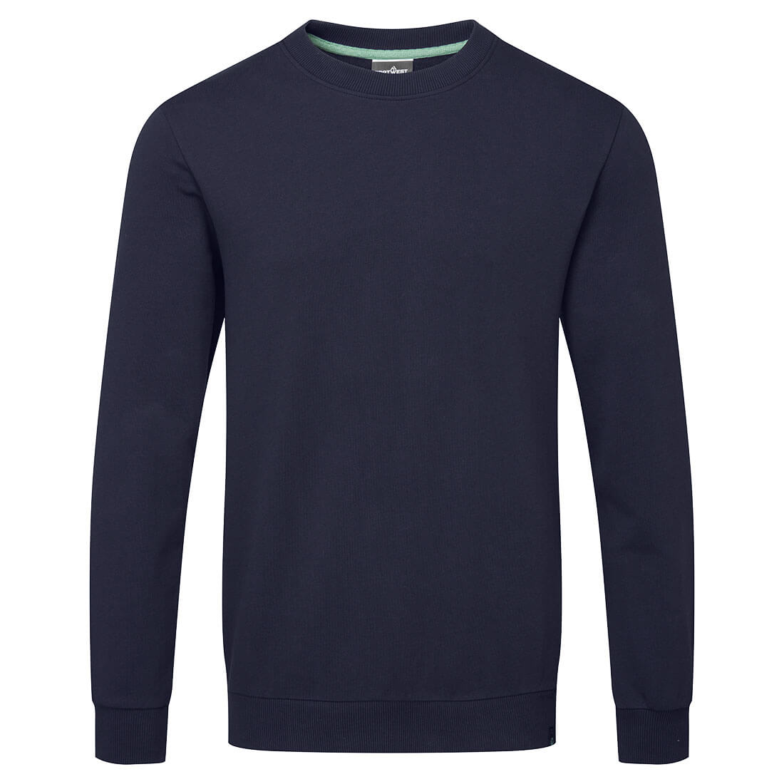 Sweatshirt i Återvinningsbar Ekologisk Bomull - Marinblå