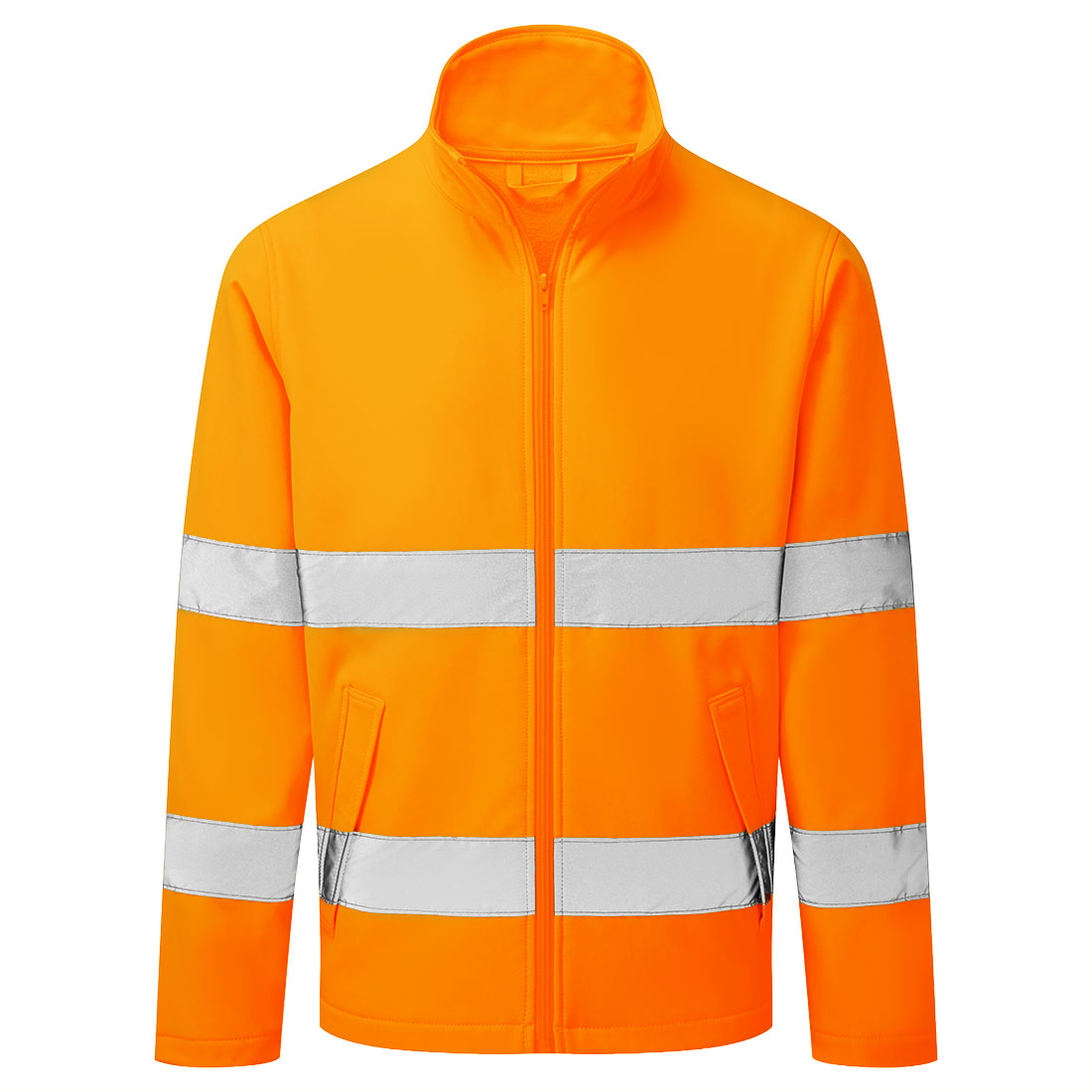 ES1 Essential Hi-Vis Softshell Jacka (2L) - Orange
