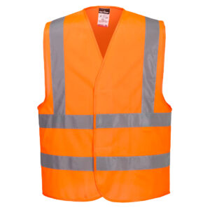 ES1 Essential Hi-Vis Reflexväst med Band och Hängslen - Orange