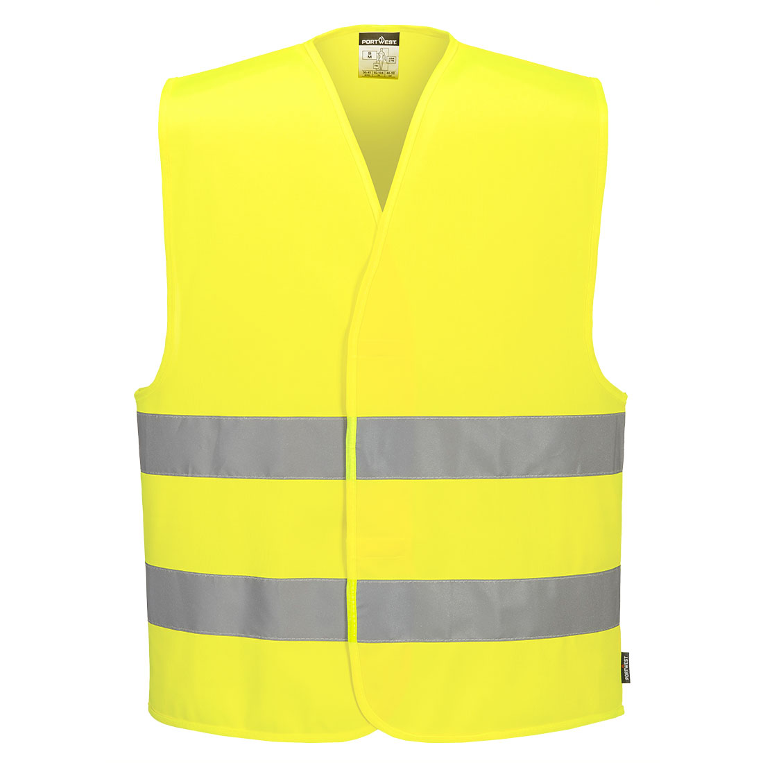 ES1 Essential Hi-Vis Tvåbandsväst - Gul: