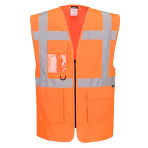 ES1 Essential Hi-Vis Exekutiv Väst - Orange