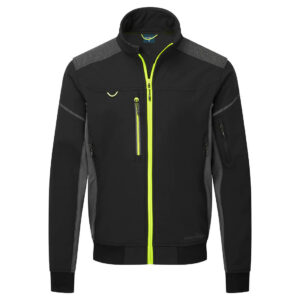 EV4 Softshell Bomber jacka (3L) - Svart