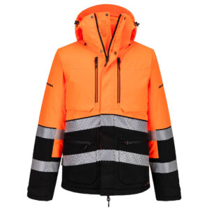EV4 Hi-Vis Vinterjacka - Orange/Svart