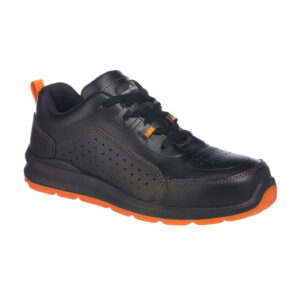 Portwest Compositelite Volga Trainer S1P - Svart/Orange