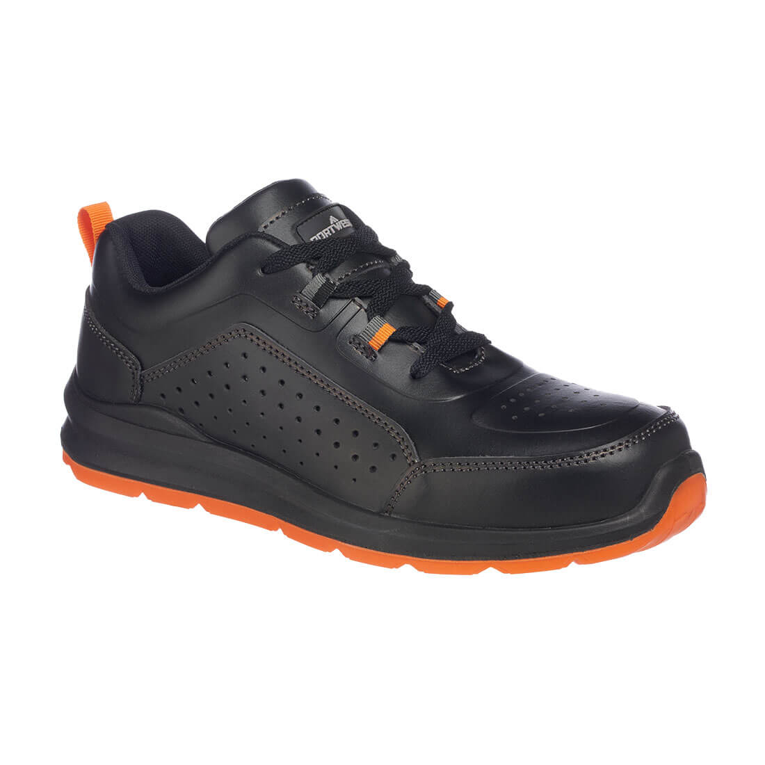 Portwest Compositelite Volga Trainer S1P - Svart/Orange