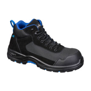 Komposit Textil Mocka Mid Boot S3L HRO SR FO - Svart/Blå
