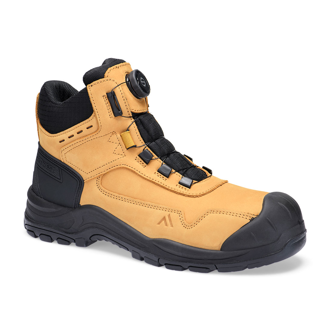 Stål Nubuck Ankelkänga S3 HRO SR FO SC - vete