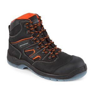 Kompositläder Mid Boot S7S SR FO - Svart