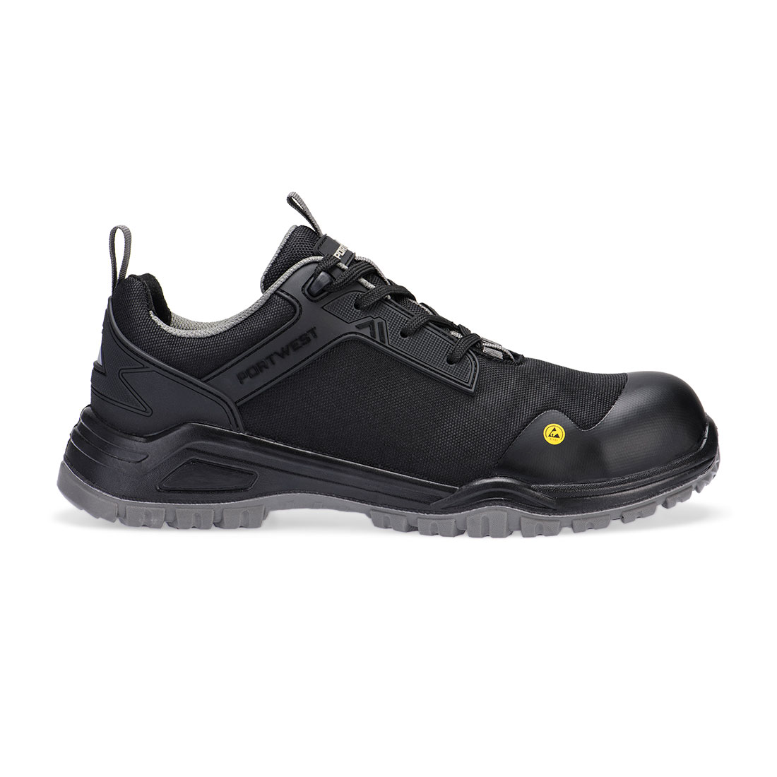 Composite Mesh Low Shoe S3S ESD SR FO - Svart/Grå