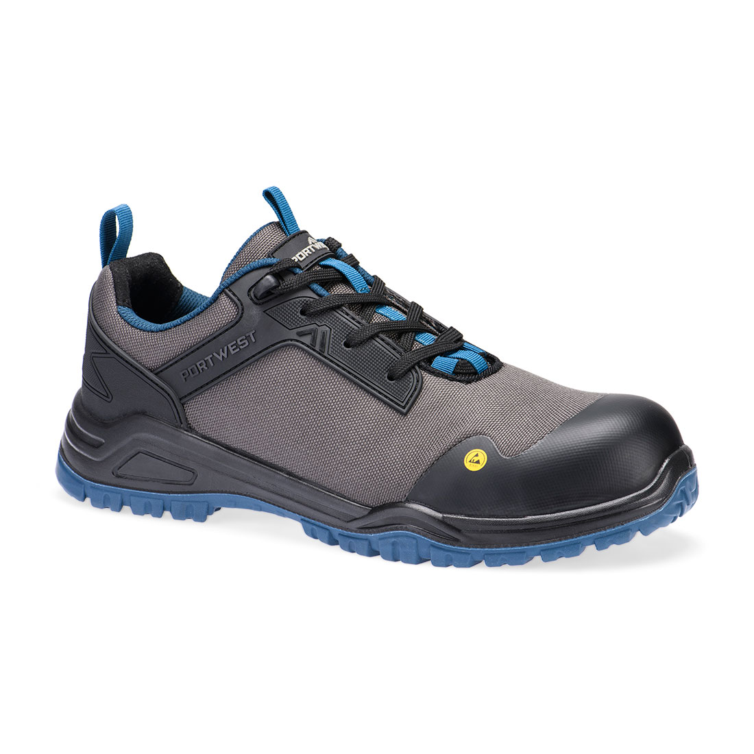 Composite Mesh Low Shoe S3S ESD SR FO - Svart/Teal