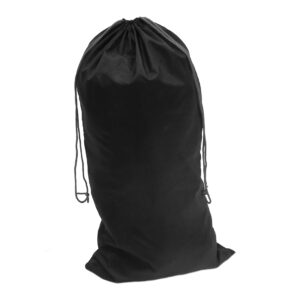 Nylon Dragsko Väska - Svart