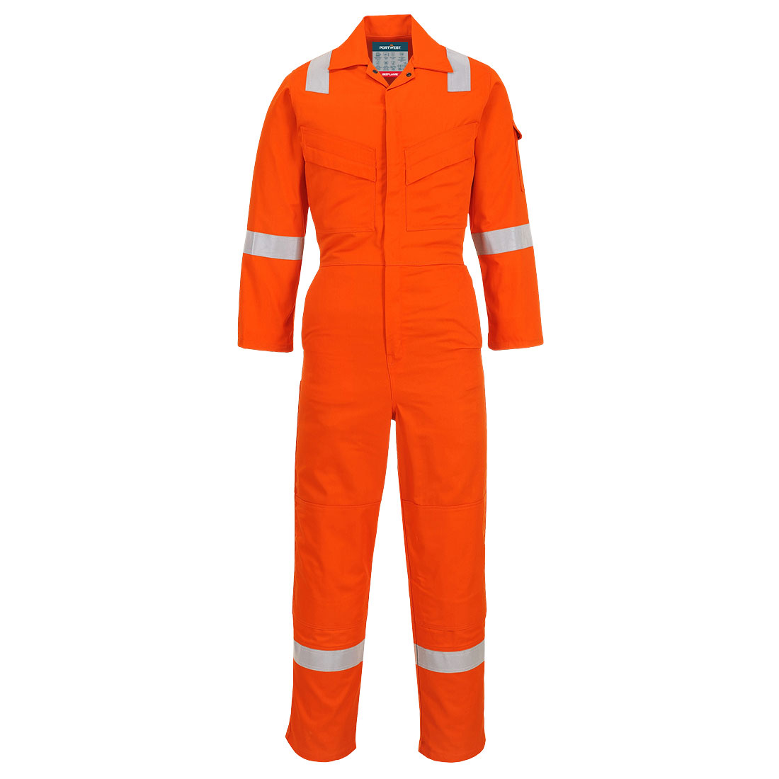 Flam Resistent Lätt vikt Anti-Static Overall 280g - Orange