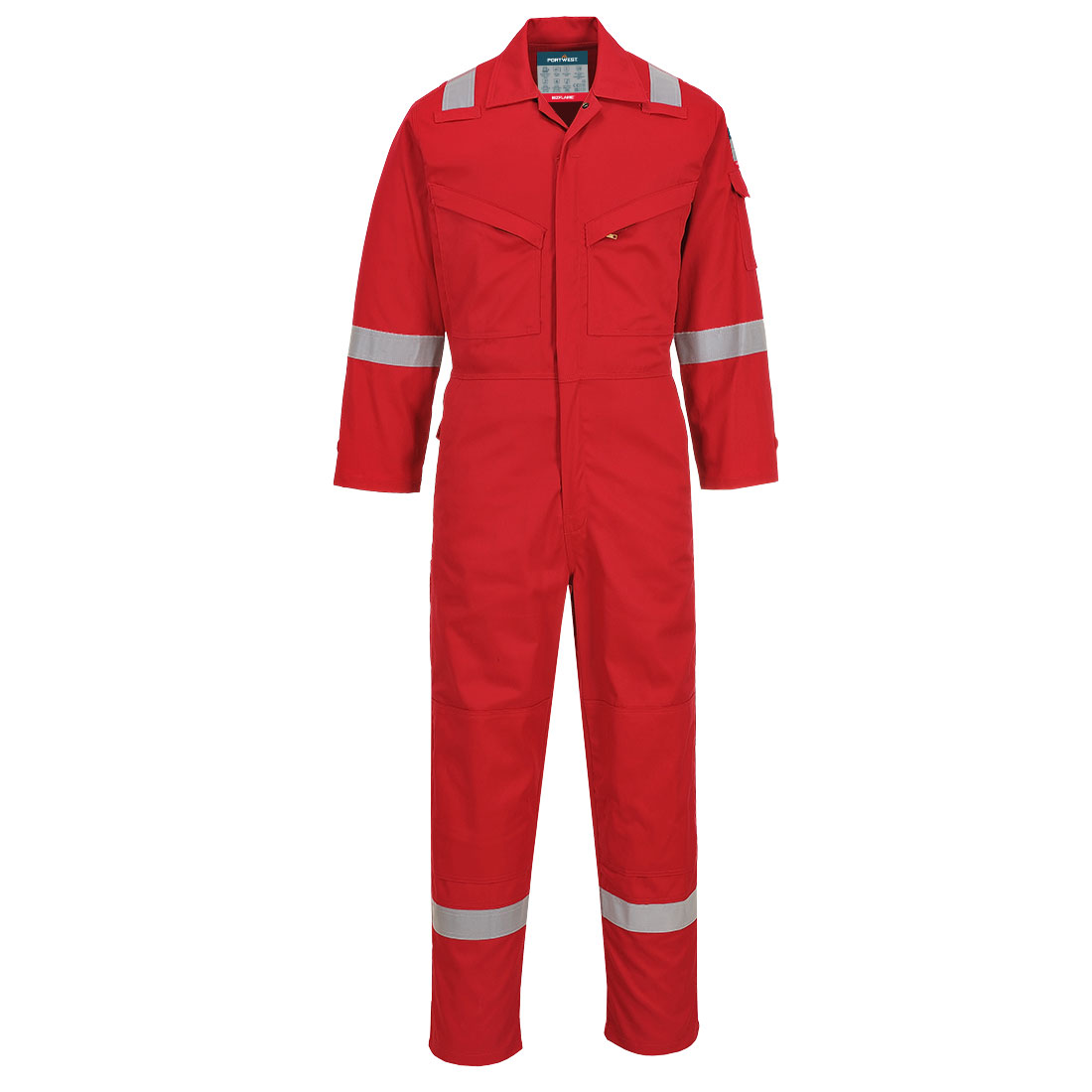 Flam Resistent Lätt vikt Anti-Static Overall 280g - Röd