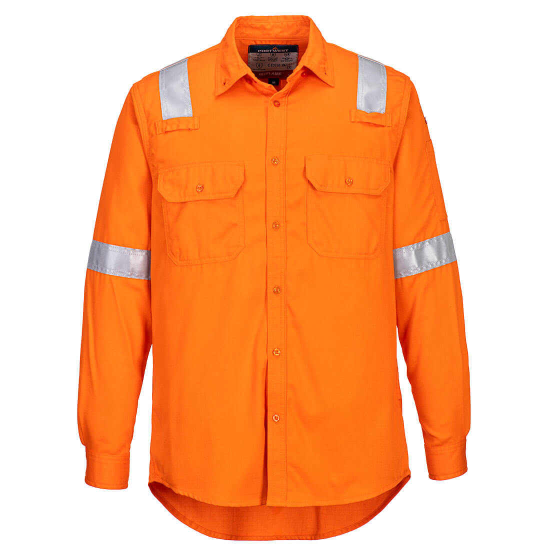 FR lättviktsskjorta - Orange