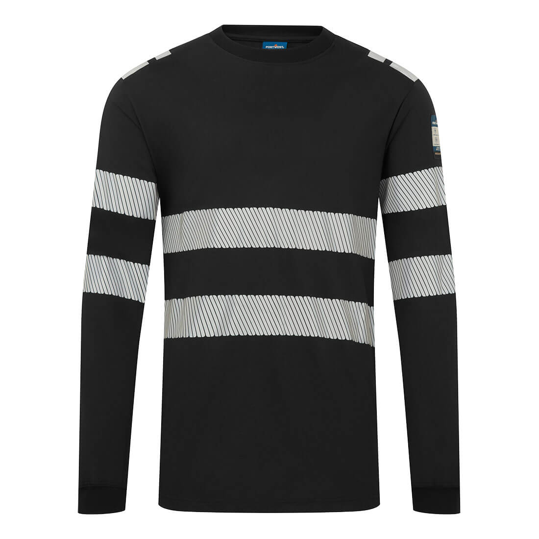PW3 Modaflame FR Långärmad T-shirt - Svart