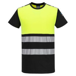 PW3 Modaflame Knit Hi-Vis FR T-shirt - Gul/Svart