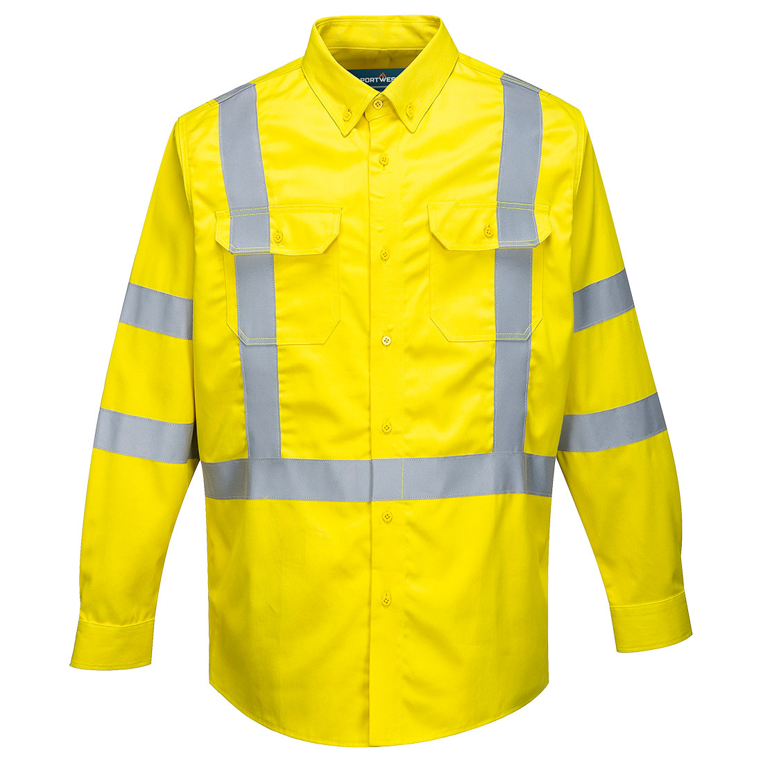 Bizflame 88/12 FR HI-Vis skjorta - Gul: