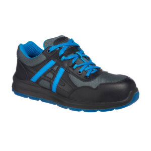 Portwest Compositelite Volga Trainer S1P - Svart/Blå