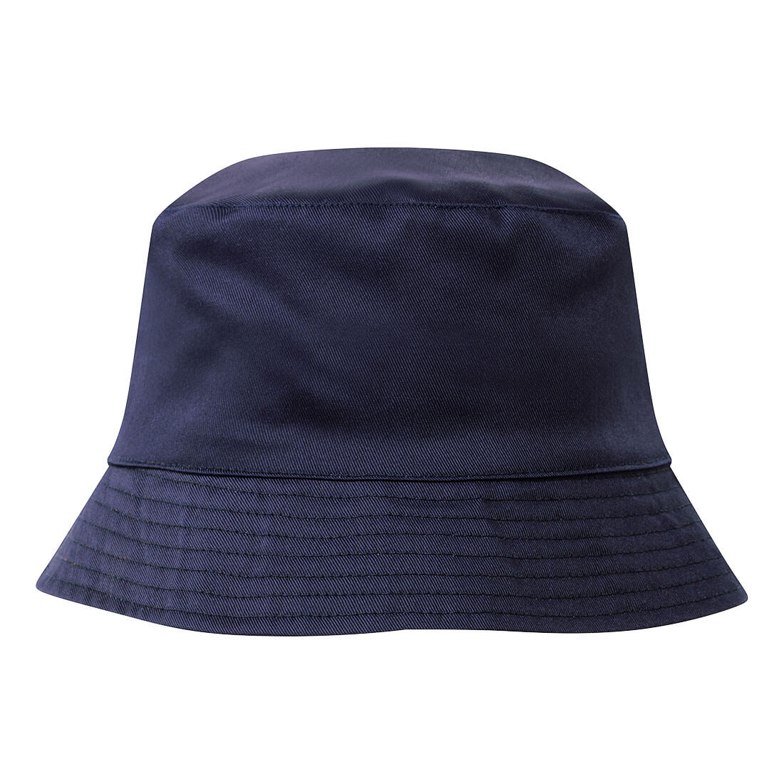 Vändbar bucket hat - Marinblå/Orange