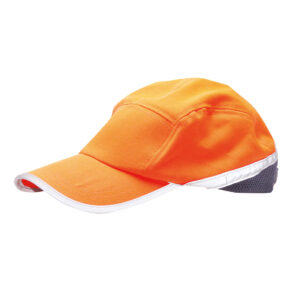 Hi-Vis basebollkeps - Orange/Marinblå