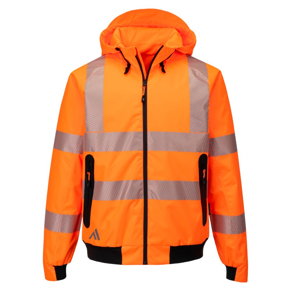 KX3 Sport Hi-Vis Regn Bomber - Orange