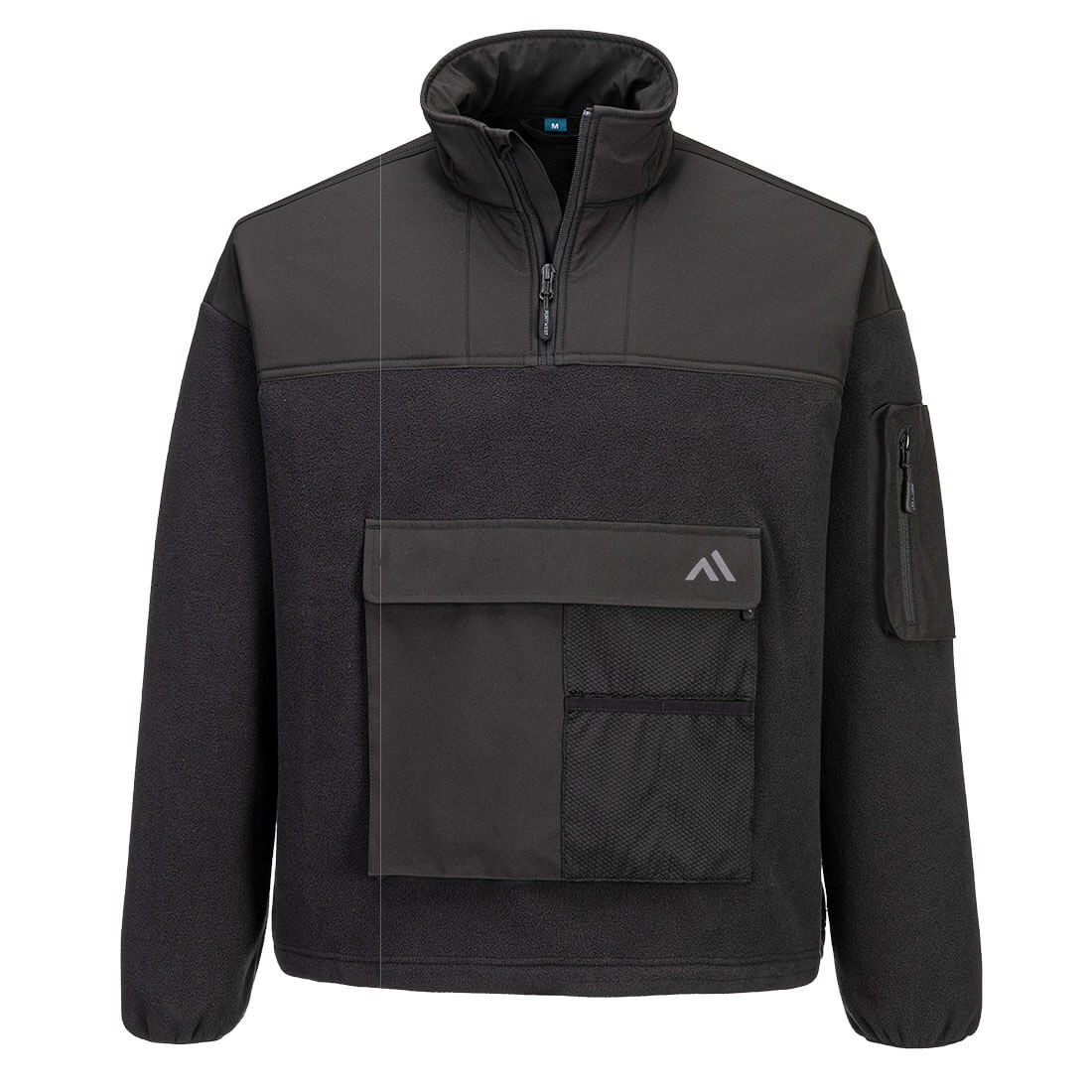 KX3 1/4 Zip Fleece - Svart