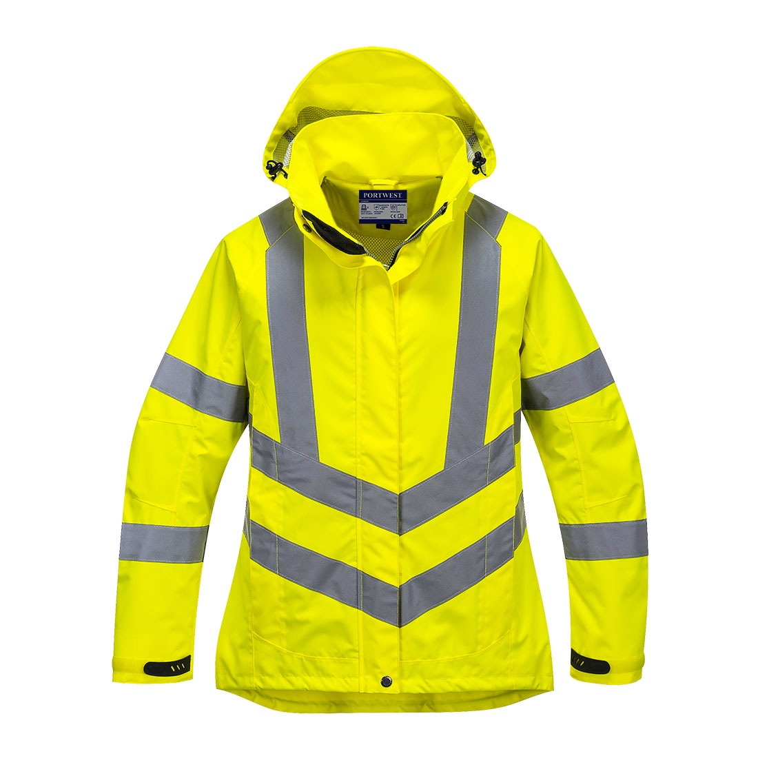 HI-vis Damjacka som Andas - Gul: