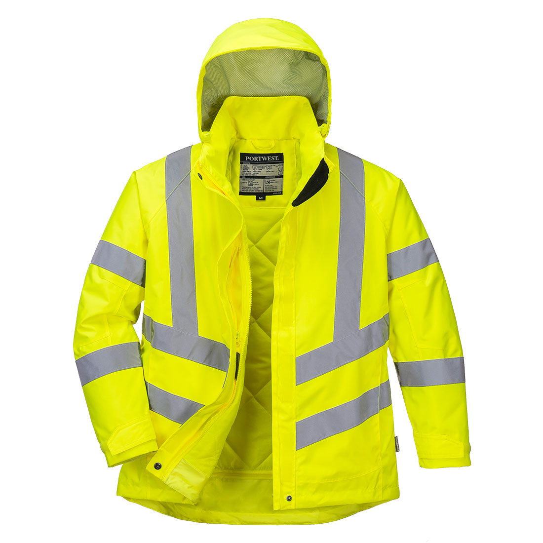 Hi-vis jacka för damer - Gul: