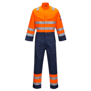 Modaflame RIS Marin / Orange overall - Orange/Marinblå
