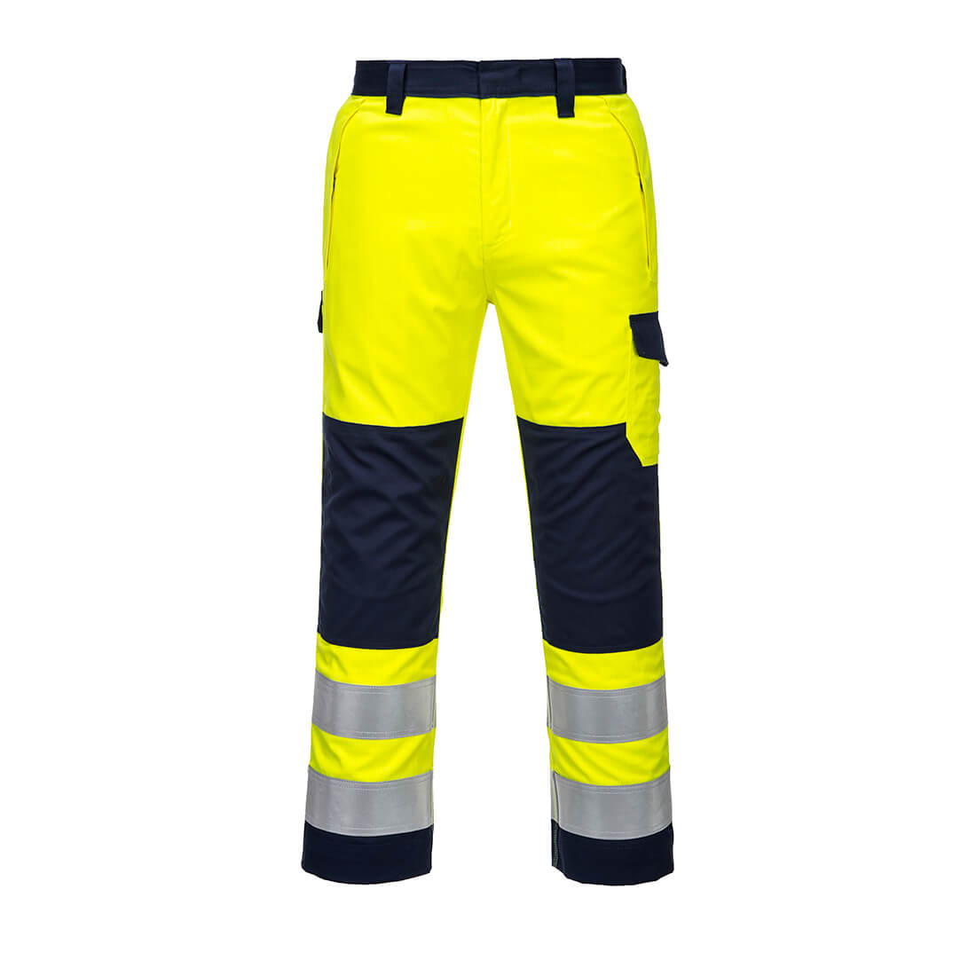 Hi-Vis Modaflame Byxa - Gul/Marinblå