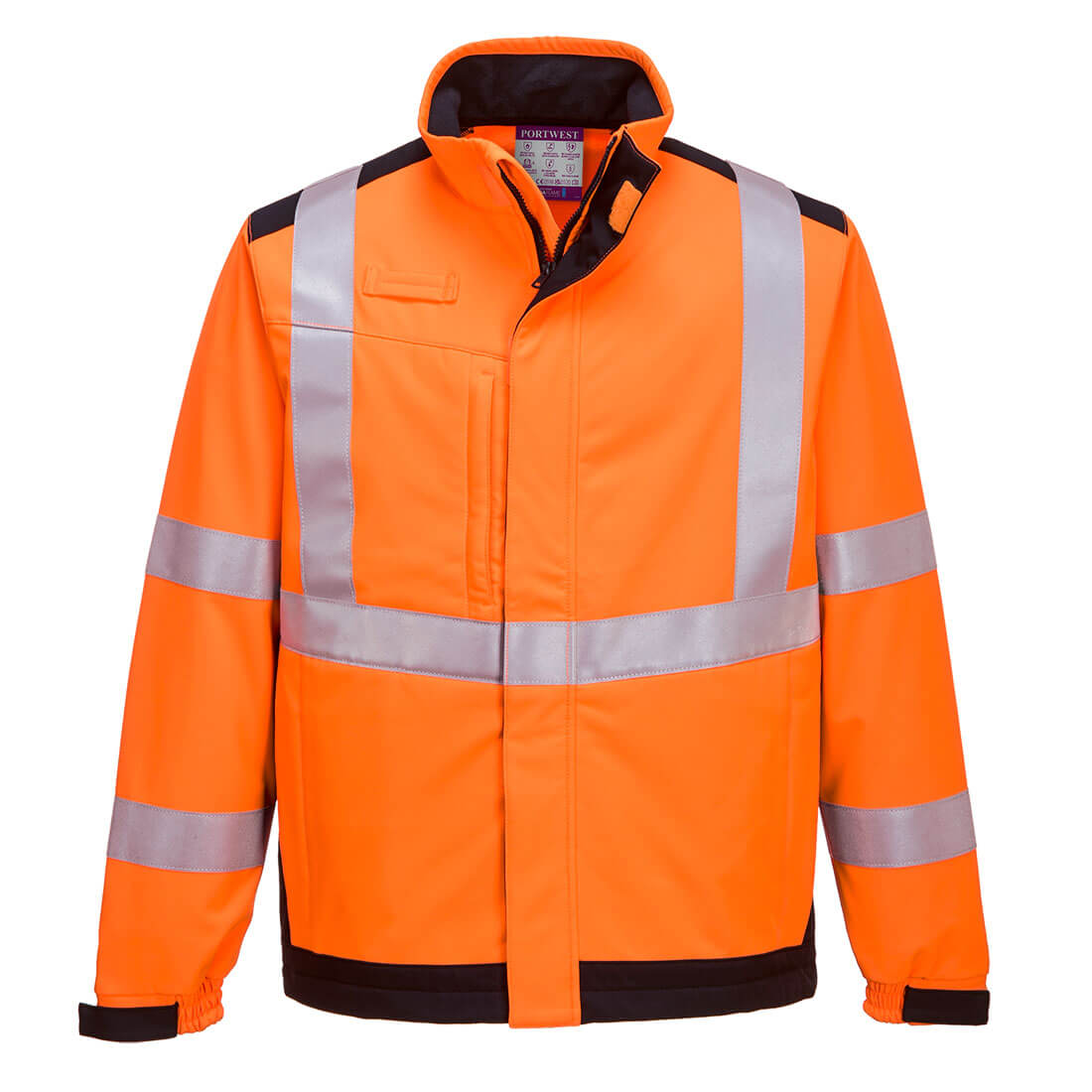 Modaflame Multi Norm Arc Softshell Jacka - Orange/Marinblå