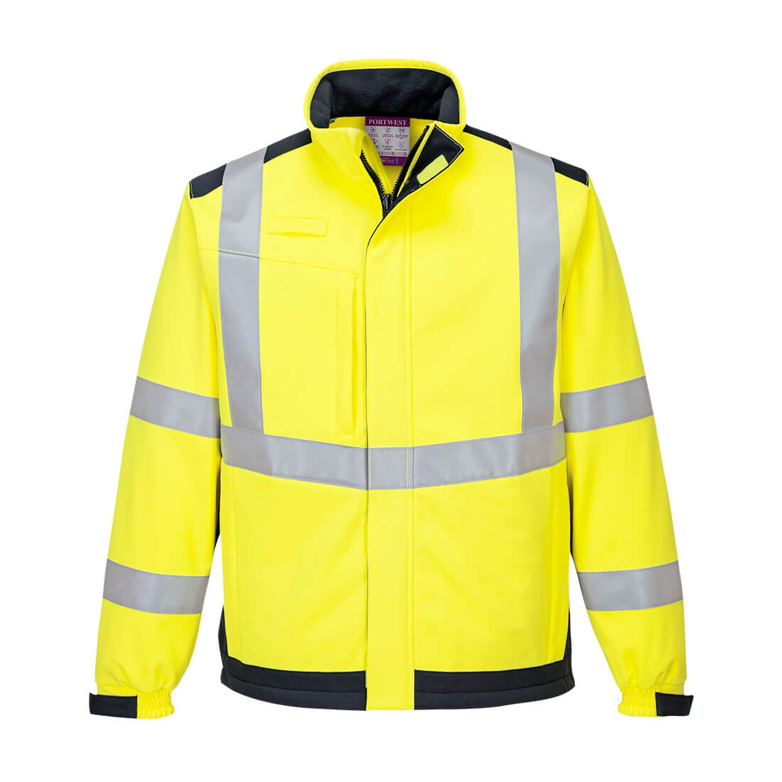 Modaflame Multi Norm Arc Softshell Jacka - Gul/Marinblå