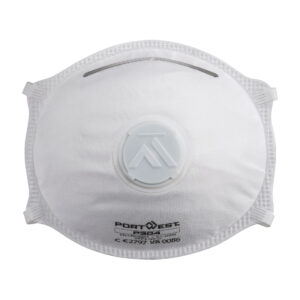 FFP3 Ventilerad Dolomite Light Cup Respirator - Vit