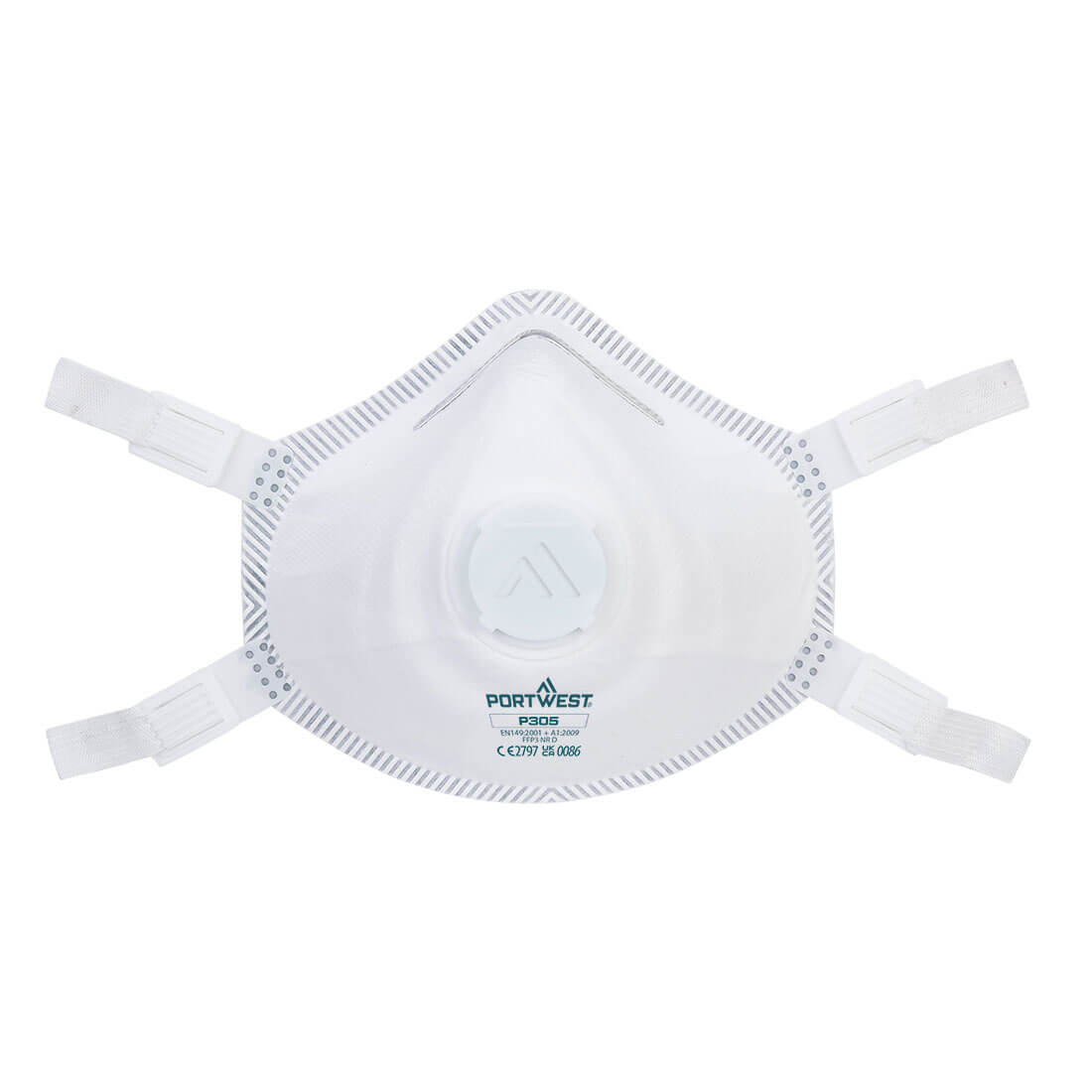 FFP3 Premium Dolomite respirator – 5-pack - Vit